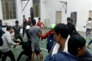 Clash in Inter College Boxing Competition