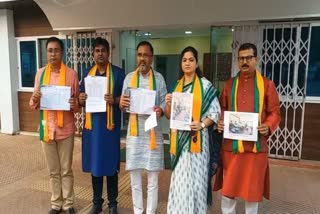 BJP Delegation met CEO over many allegation against BJD