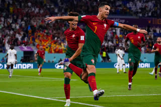 Cristiano Ronaldo converted a penalty in the 65th minute in a 3-2 win over Ghana on Thursday. He has now scored in every World Cup since his first in 2006.
