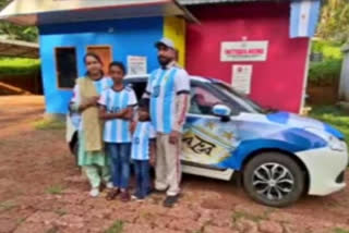 Kerala family goes crazy for blue stripes amid FIFA World Cup fever