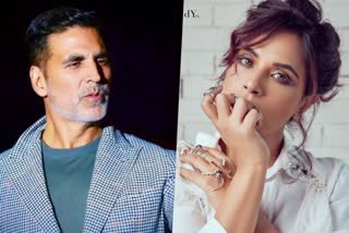 Akshay Kumar upset with Richa Chadha statement  Akshay Kumar  Richa Chadha  റിച്ച ഛദ്ദ  അക്ഷയ്‌ കുമാര്‍  റിച്ചയുടെ പരാമര്‍ശം  Akshay Kumar reacts on Richa Chadha statement  Vivek Agnihotri against Rich Chadha  Lt General Upendra Dwivedi statement  Richa Chadha statement  Richa Chadha  Social Media comments on Richa Chadha  Richa Chadha apologize  Lt Gen Sanjay Kulkarni  Lt Gen Sanjay Kulkarni against Richa Chadha  Richa Chadha movie boycott campaign  Actors against Richa Chadha