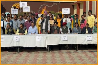 Teachers protest in Chandigarh