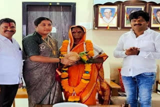 MLA Gopichand Padalkar mother