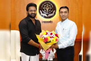 Rishab shetty met Goa CM Pramod Sawant