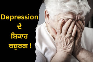 Depression that seriously affected the elderly