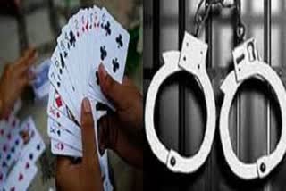 Police Raid Gambling Den