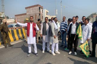 farmers protest in kurukshetra