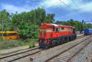Thieves steal train engine in Barauni
