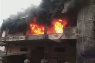 fire break out in Bhiwandi