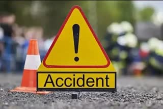 Road accident in Gumla Two youths died after bike fell down from the bridge
