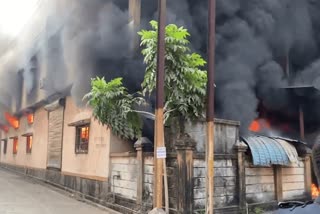 A major fire broke out at camphor and incense factory in Bhiwandi