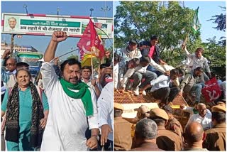 Farmers Protest in Jaipur