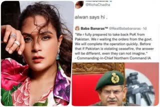 Galwan Tweet Controversy: Bollywood divided on Richa Chadha Controversial Galwan tweet