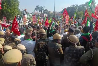 sanyukt kisan morcha protests Haryana farmers gathered in Panchkula memorandum to Governor