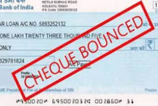 Congress Leaders Bank Cheque Bounced