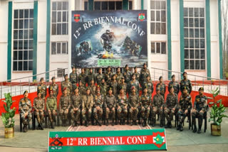 12TH RASHTRIYA RIFLES BIENNIAL CONFERENCE HELD  AT SRINAGAR