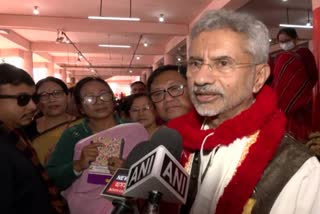 External Affairs Minister S Jaishankar visits IMA Market in Imphal