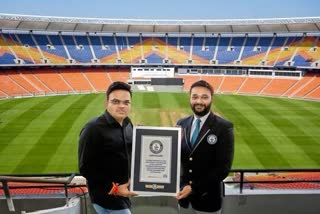 narendra modi stadium Guinness Record
