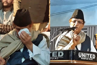 SP leader Azam Khan's emotional speech ahead of Assembly By-polls in Rampur