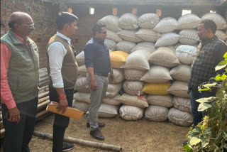 MP Rewa Attempt to consume UP paddy in MP raid