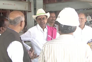 CM KCR inspected Yadadri Thermal Plant