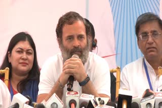 rahul gandhi press conference in indore