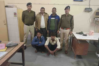 sirsa railway police action drunken youths who pelted stones at fatehabad railway station were arrested