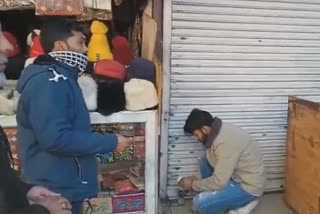 CAPD-market checking in Srinagar ,four Shops Sealed