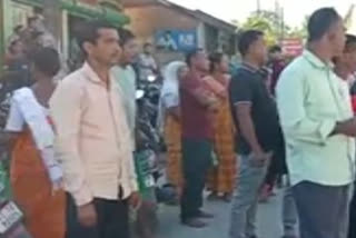 Public protest at Musalpu