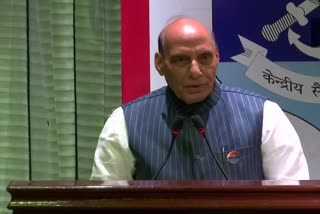 Defence Minister Rajnath Singh at CSR Conclave