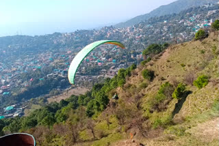 Dharamshala indrunag paragliding point