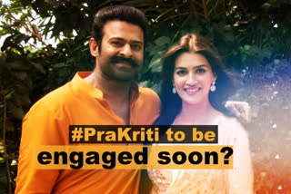 Prabhas Kriti Sanon engagement