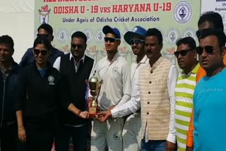 U19 Cooch Behar Trophy: ଓଡ଼ିଶାକୁ ହରାଇ ଟ୍ରଫି ହାତେଇଲା ହରିୟାଣା