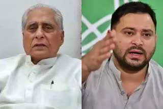 Tejashwi helps RJD veteran Jagdanand Singh bury the hatchet