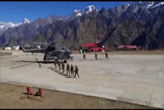 Joint war exercise of the Indian and US Army is going on in Auli of Chamoli  Joint war exercise of the Indian and US Army  ഇന്ത്യ യുഎസ് സംയുക്ത സൈനിക അഭ്യാസം  യുദ്ധ് അഭ്യാസ് 22ല്‍  Heli Born  ഹെലിബോണ്‍ ഓപ്പറേഷന്‍  Yudh Abhyas 22