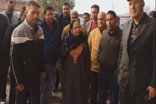 Director urban local bodies Kashmir Mathora Masoom visited Tral