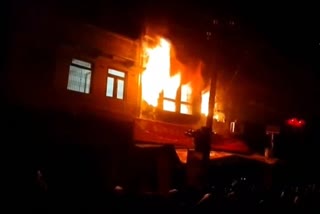 fire accident in uttarpradesh firozabad