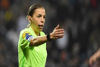 Stephanie Frappart  Stephanie Frappart news  Stephanie Frappart woman referee men s World Cup  FIFA  FIFA twitter  Salima Mukansanga  Yoshimi Yamashita  യോഷിമി യമഷിത  സലിമ മുകന്‍സംഗ  സ്റ്റെഫാനി ഫ്രപ്പാര്‍ട്ട്  ഖത്തര്‍ ലോകകപ്പ്  ഫിഫ ലോകകപ്പ് 2022  സ്റ്റെഫാനി ഫ്രപ്പാര്‍ട്ട് ലോകകപ്പിലെ വനിത റഫറി  FIFA world cup  qatar world cup