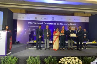 Jagdalpur got award for better management of solid waste
