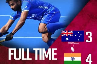 India shock Australia 4-3 in third hockey Test, register first win in 13 years