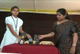 Kalaburagi girl invents anti rape footwear