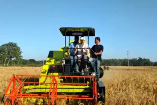 Combine Harvester inaugurated at Rangia
