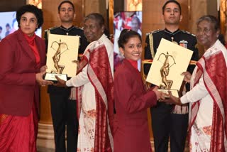 president draupadi murmu awarded arjuna award