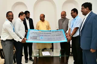 Distribution of Rs 2 Crore to CM Relief Fund