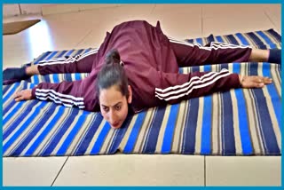 Aarti Sharma of Solan made a world record in yoga