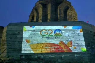 ASI sites lit up highlighting G20 logo as India assumes Presidency