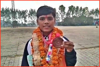 Jyoti Prajapati Won bronze Medal In Karate