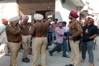 Firing between police and miscreants Narayangarh