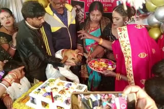Dog birthday celebrated in Dhanbad