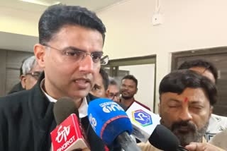 Former Union Minister Sachin Pilot reached Ahmedabad